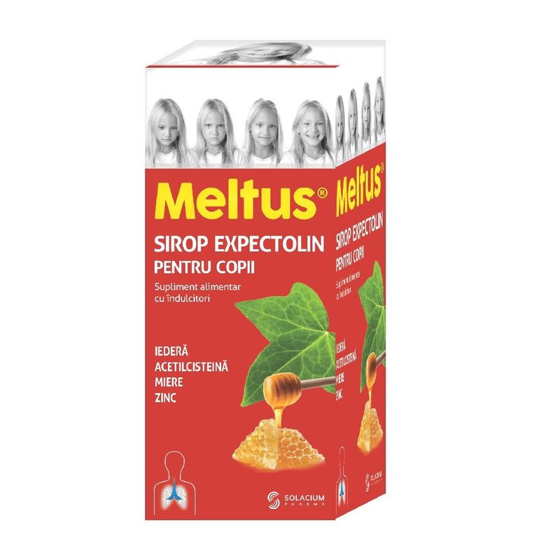 Meltus Expectolin Copii Sirop 100ml Solacium