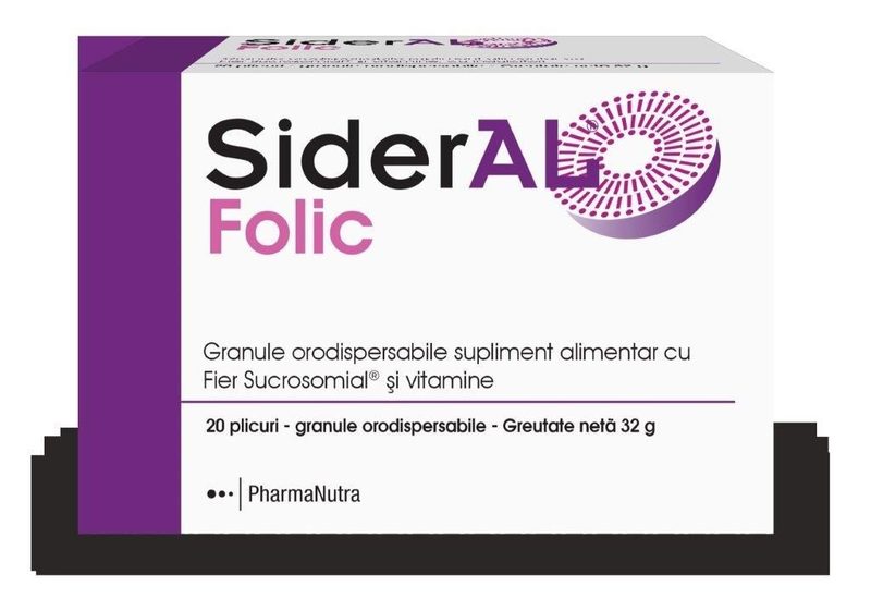 Sideral Folic 30mg pulb orodisp x 20plic Solacium