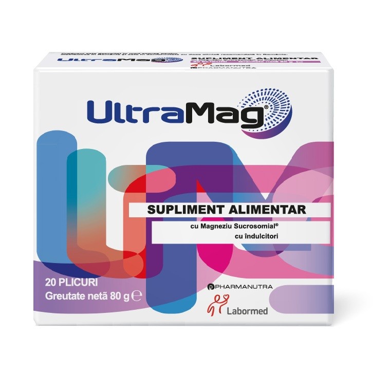 UltraMag 375mg pulb orala x 20plic Labormed