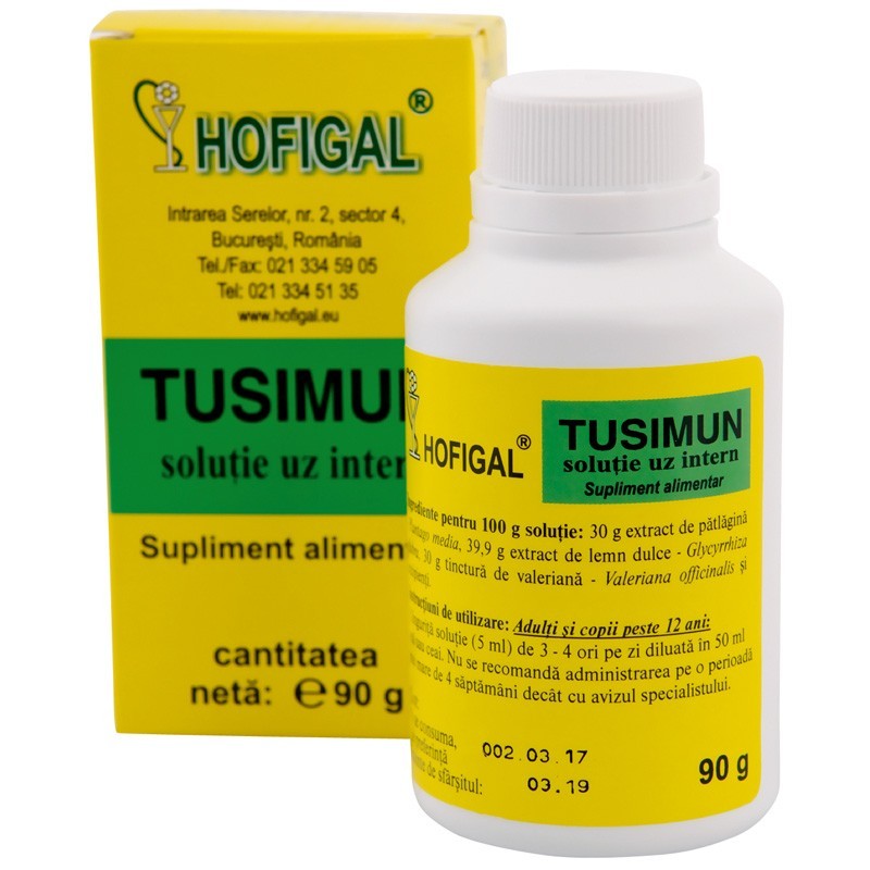 Hofigal Tusimun Solutie Uz Intern 90g