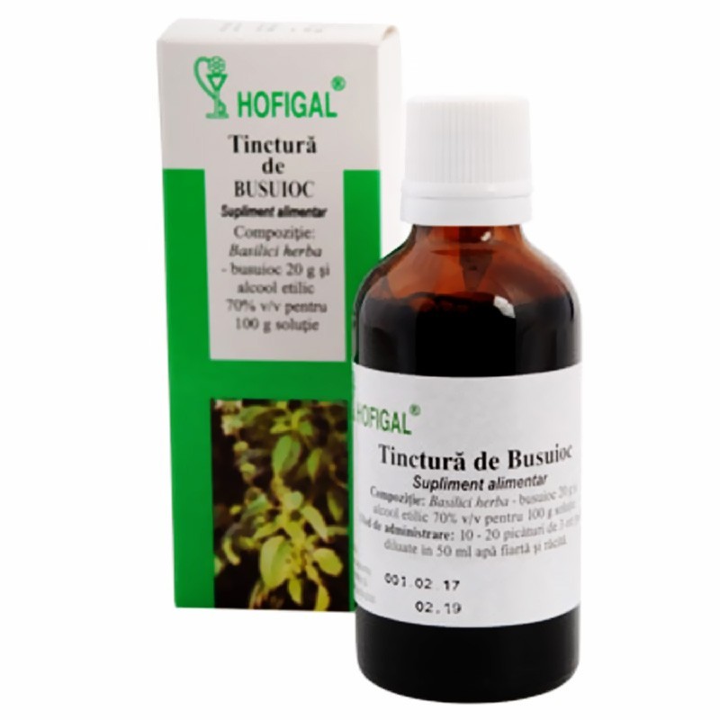 Hofigal Tinctura de Busuioc 50ml