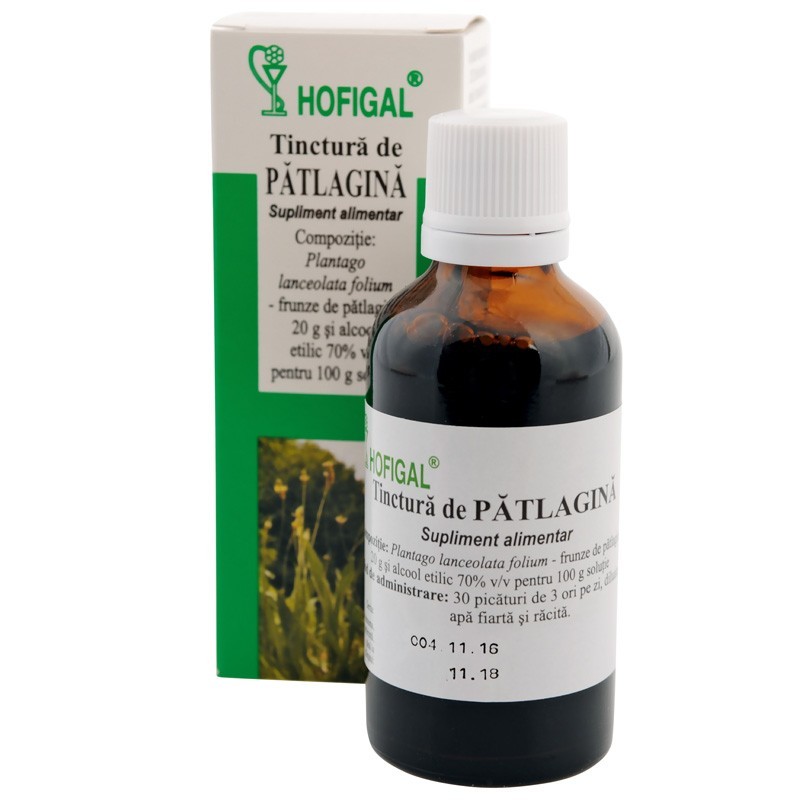 Hofigal Tinctura de Patlagina 50ml