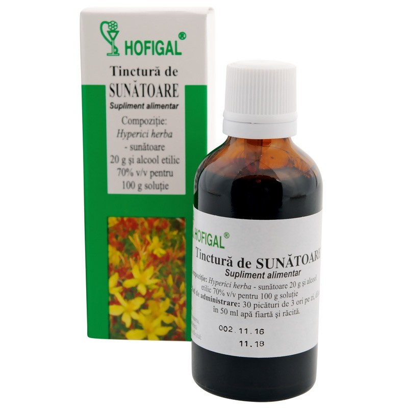 Hofigal Tinctura de Sunatoare 50ml