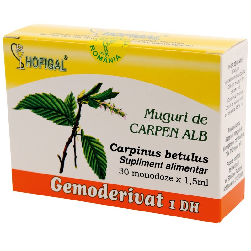 Hofigal Gemoderivat Muguri de Carpen Alb x 30 monodz