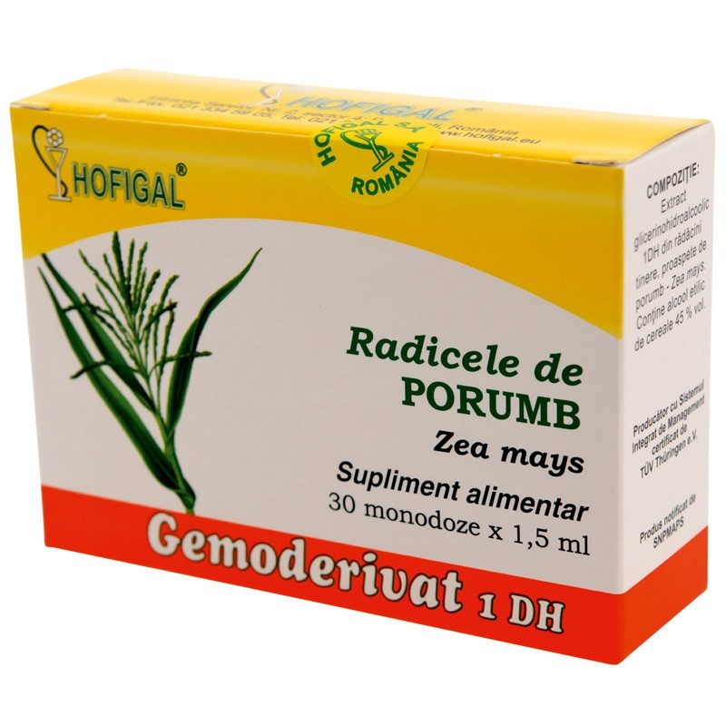 Hofigal Gemoderivat Radicele de Porumb x 30monodz