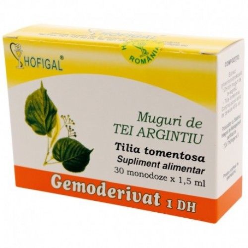 Hofigal Gemoderivat Muguri Tei Argintiu x 30monodz