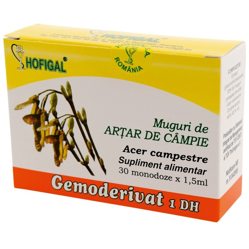 Hofigal Gemoderivat Muguri de Artar de Campie x 30monodz