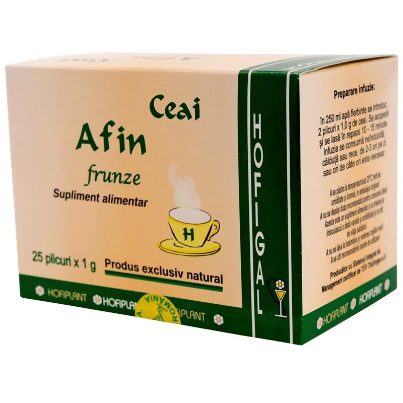Hofigal Ceai Afin Frunze x 25plic