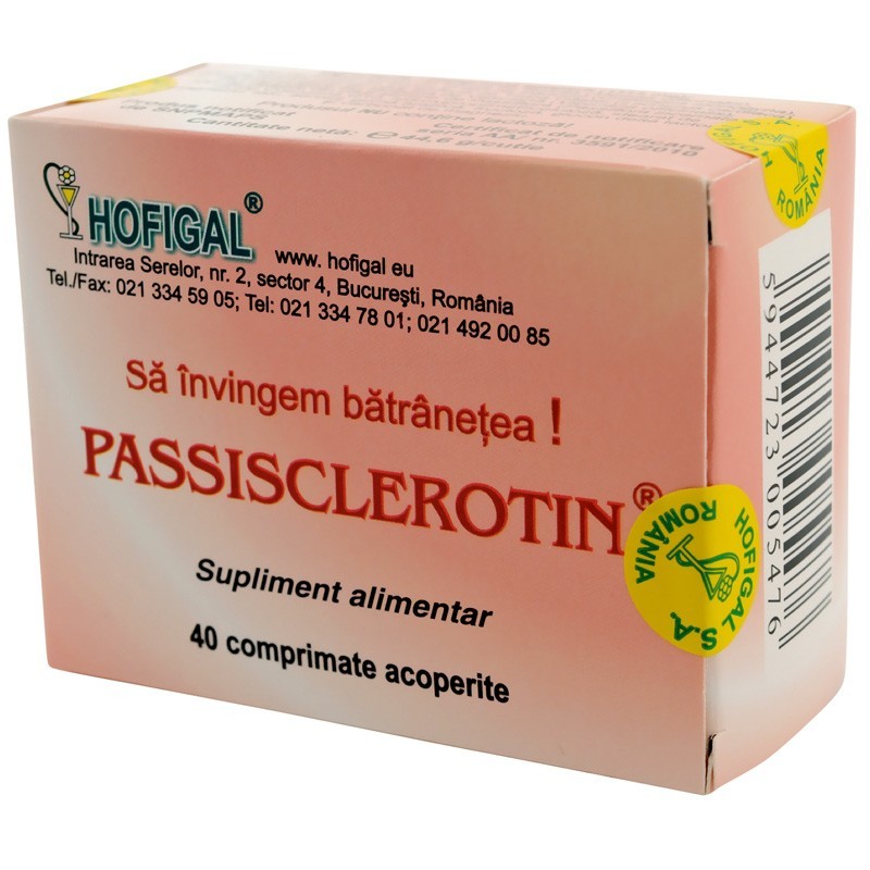 Hofigal Passisclerotin x 40cpr (1)