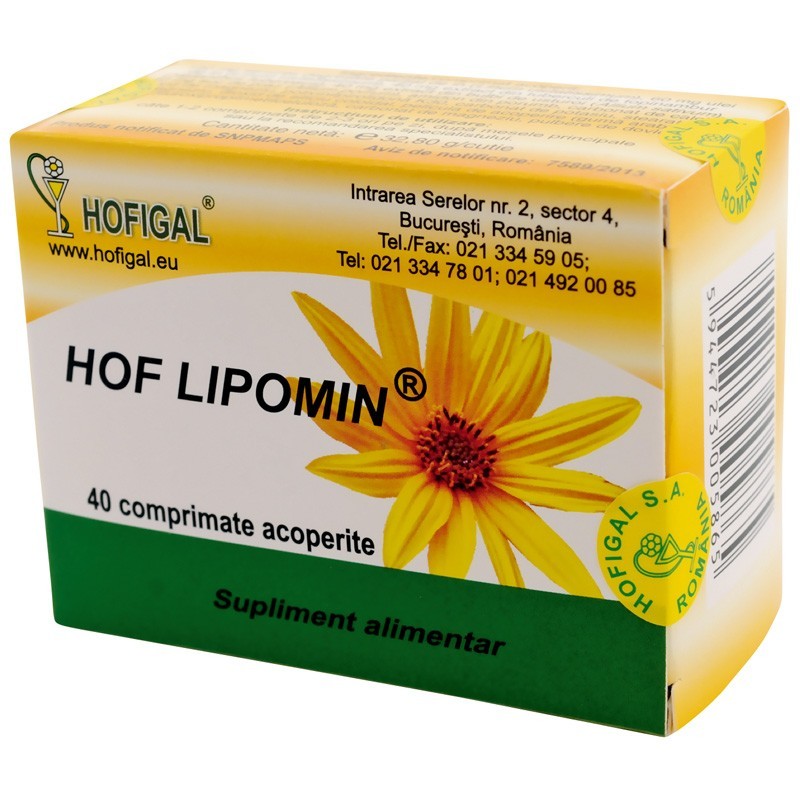 Hofigal Hof Lipomin x 40cpr