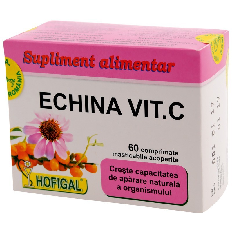 Hofigal Echina Vitamina C x 60cpr