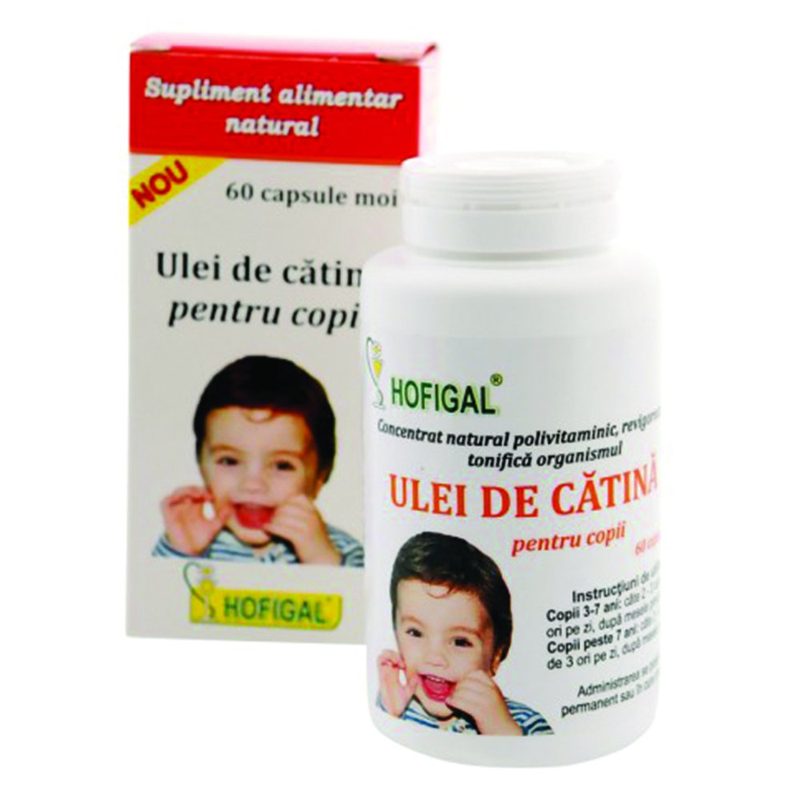 Hofigal Ulei de Catina pt Copii x 60cps