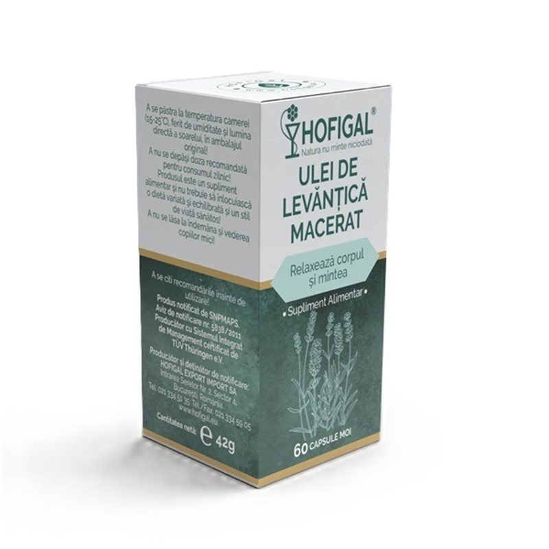 Hofigal Ulei de Levantica Macerat x 60cps moi