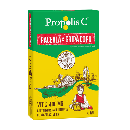 Propolis C Raceala si Gripa Copii x 8plic Fiterman