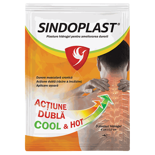 Sindoplast Plasturi Hidrogel Cool&Hot x 3buc Fiterman