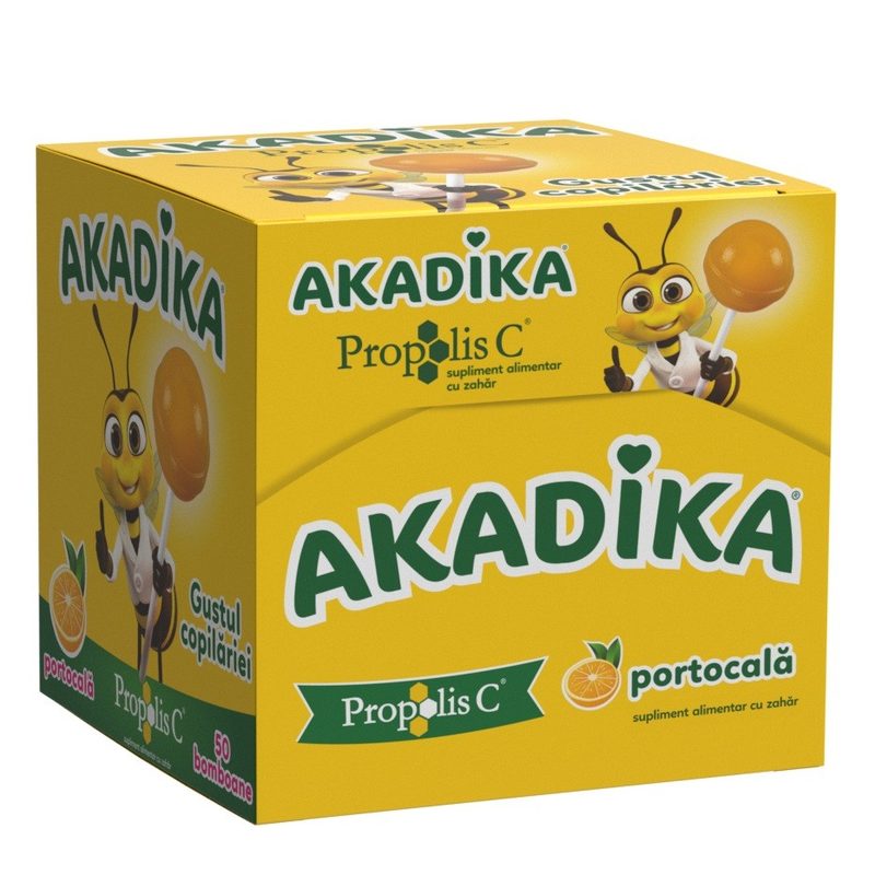 Akadika Propolis C Portocala x 50buc Fiterman