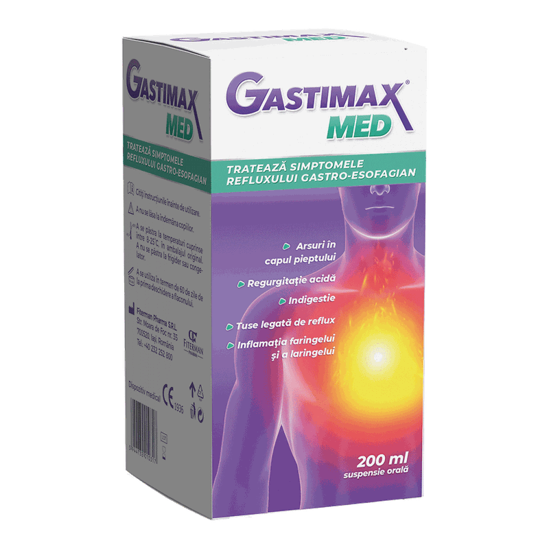 Gastimax Med susp orala 200ml Fiterman