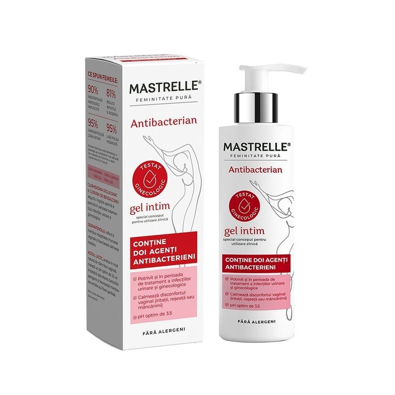 Mastrelle Antibacterian gel intim 200ml Fiterman