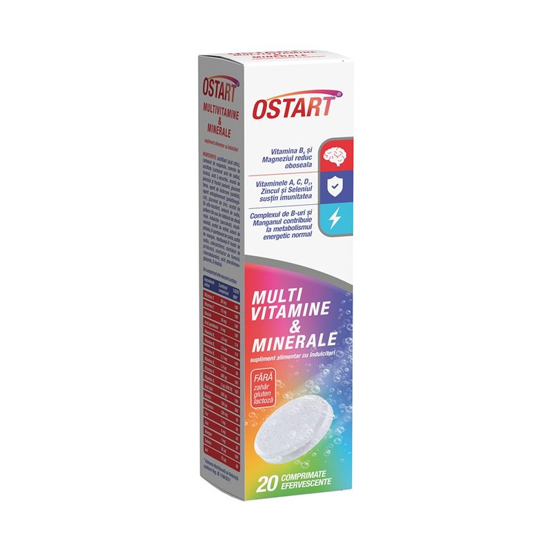 Ostart Multivitamine si Minerale x 20cpr eff Fiterman