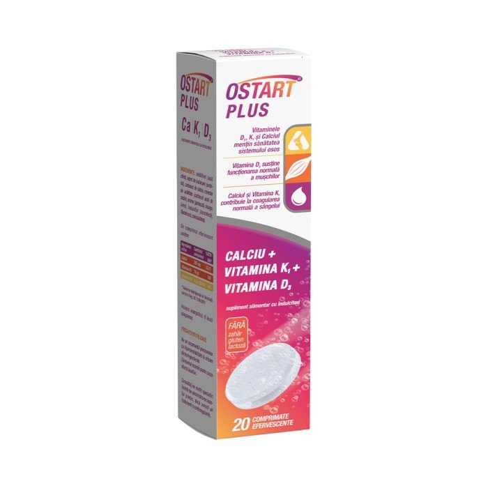 Ostart Plus Ca+K1+D3 x 20cpr eff Fiterman