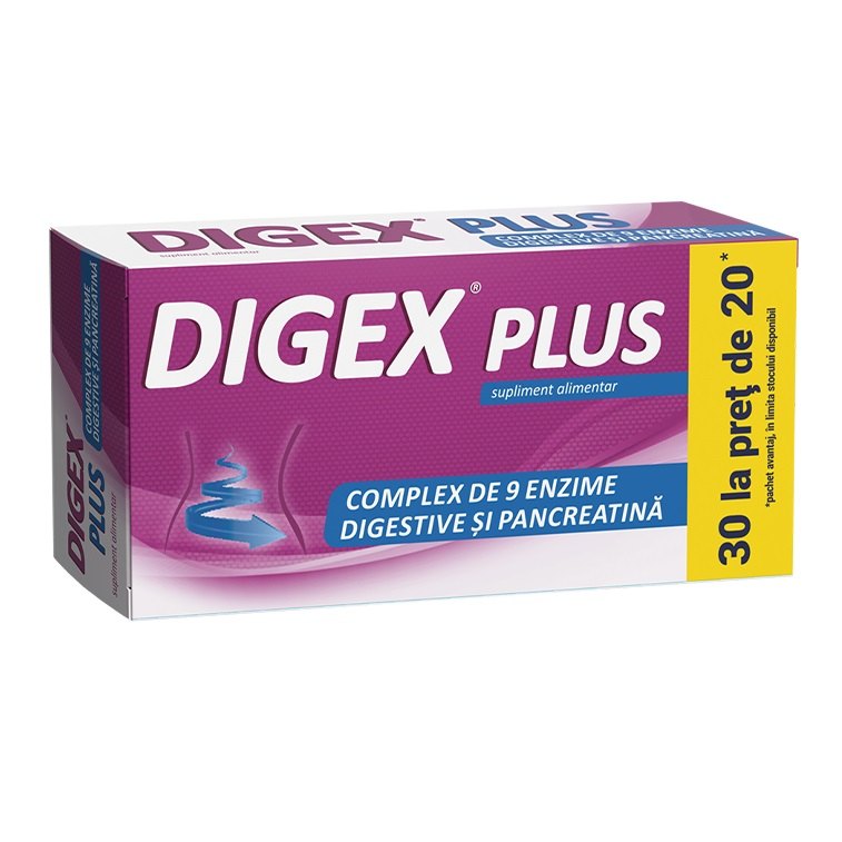 Digex Plus x 30cpr la pret de 20cpr Fiterman