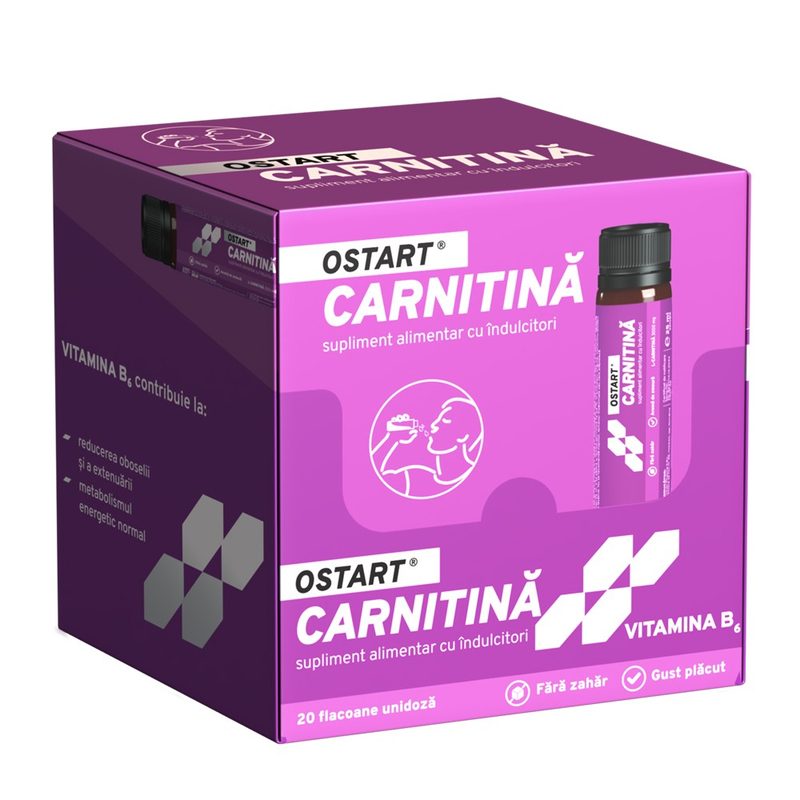 Ostart Carnitina sol orala 25ml x 20fl Fiterman
