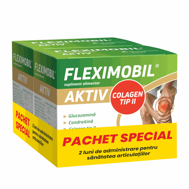 Fleximobil Aktiv 2cutii x 60cpr film Pachet Avantajos Fiterman