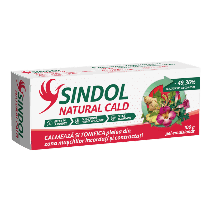 Sindol Natural Cald Gel Emulsionat 100g Fiterman