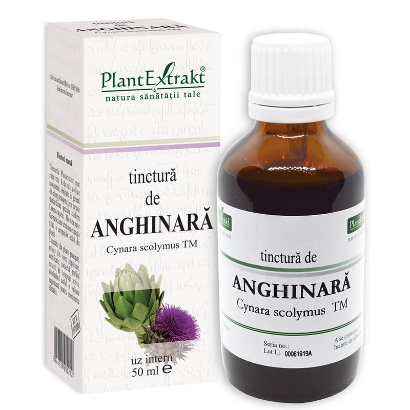 Tinctura de Anghinare 50ml Plant E