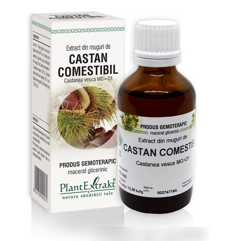 Extract Muguri de Castan Comestibil 50ml Plant E