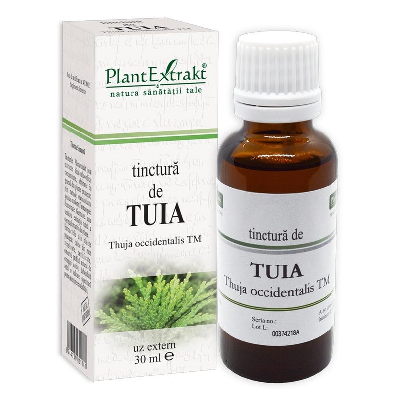 Tinctura de Tuia Uz Extern 30ml Plant E