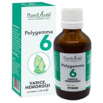 Polygemma 6 Varice Hemoroizi 50ml Plant E