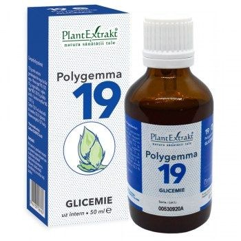 Polygemma 19 Glicemie 50ml Plant E