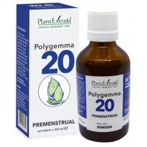 Polygemma 20 Premenstrual 50ml Plant E