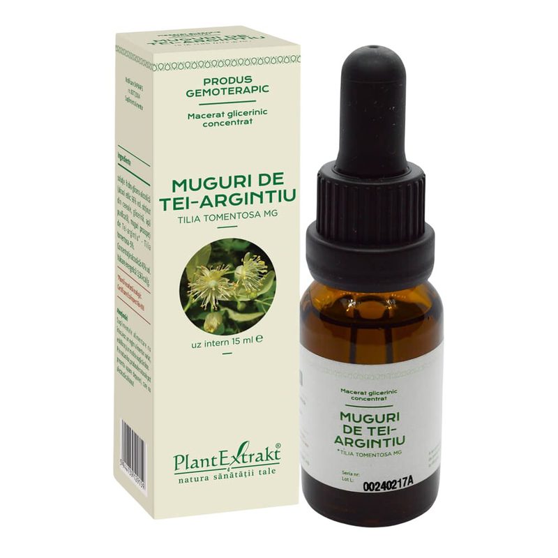 Extract Muguri de Tei Argintiu Concentrat 15ml Plant E