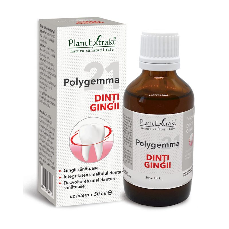 Polygemma 21 Dinti si Gingii 50ml Plant E