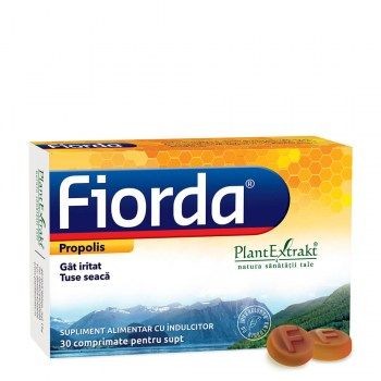 Fiorda cu Aroma de Propolis x 30cpr supt Plant E