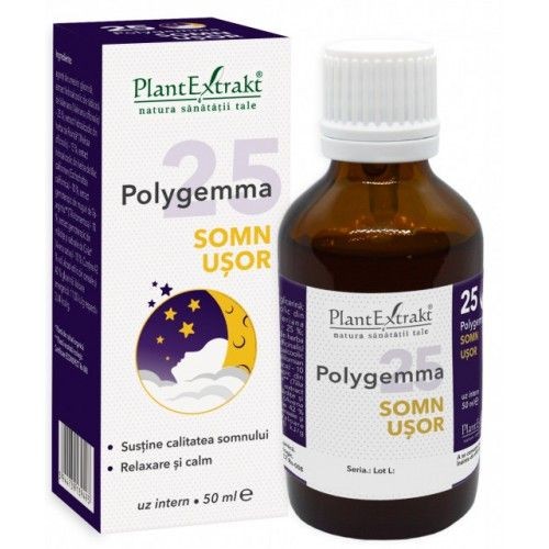 Polygemma 25 Somn Usor 50ml Plant E