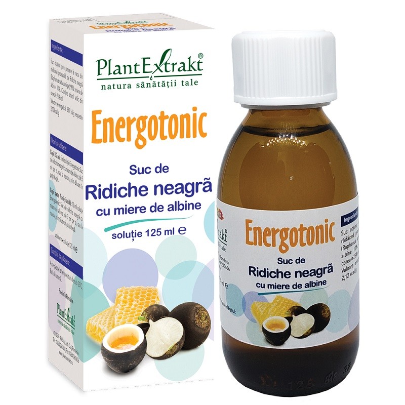 Energotonic Suc de Ridiche Neagra 125ml Plant E
