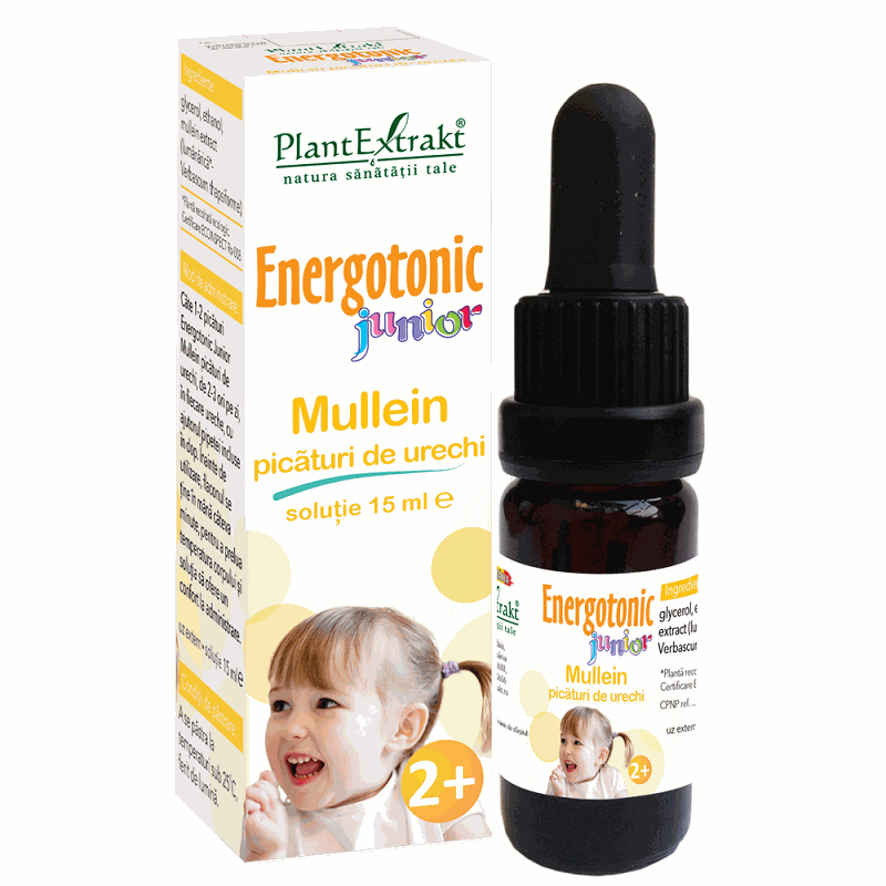 Energotonic Junior Mullein Pic Auriculare 15ml Plant E