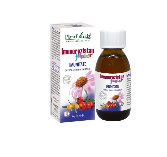Imunorezistan Junior Imunitate Sirop 125ml Plant E