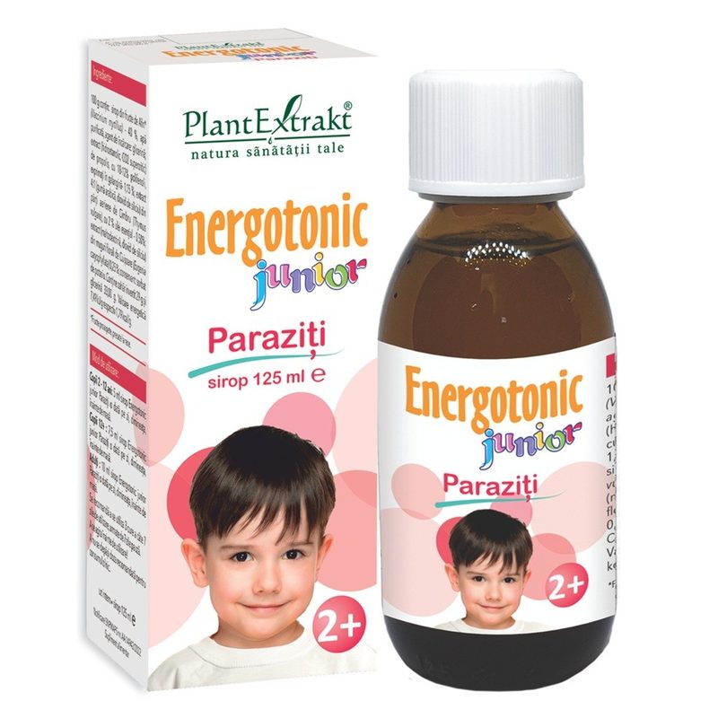 Energotonic Junior Sirop Paraziti +2ani 125ml Plant E