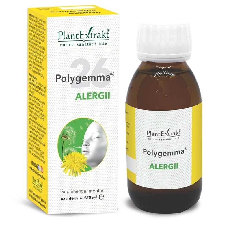 Polygemma 26 Alergii 120ml Plant E