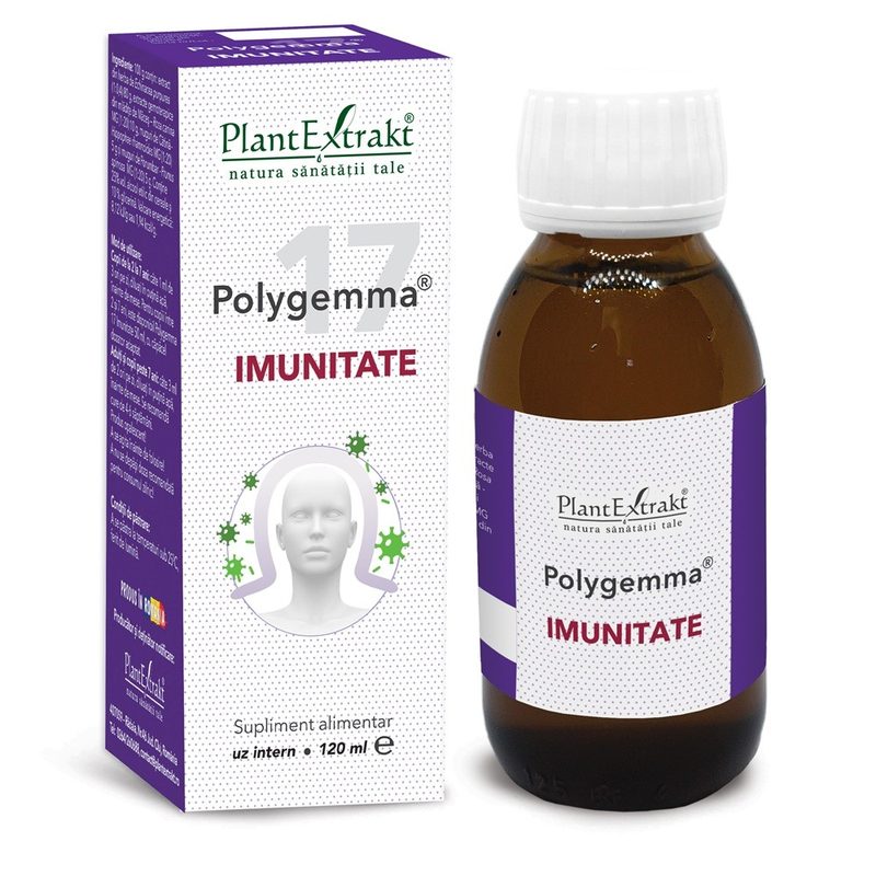 Polygemma 17 Imunitate 120ml Plant E
