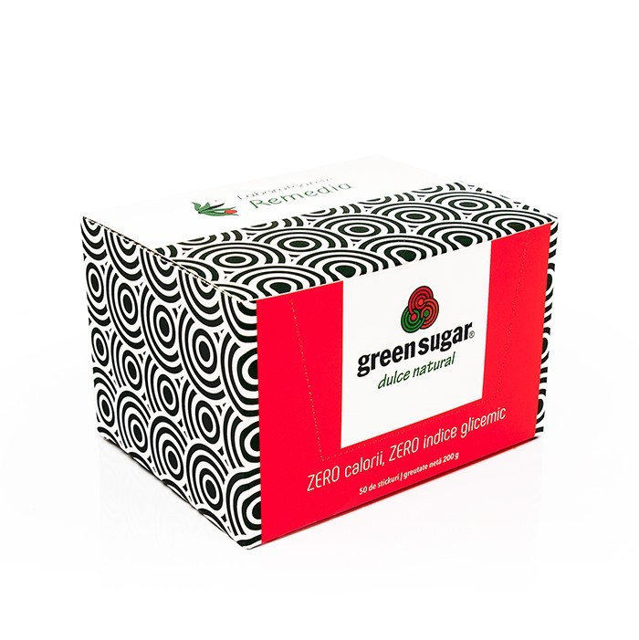 Green Sugar Indulcitor Natural x 50plic Remedia