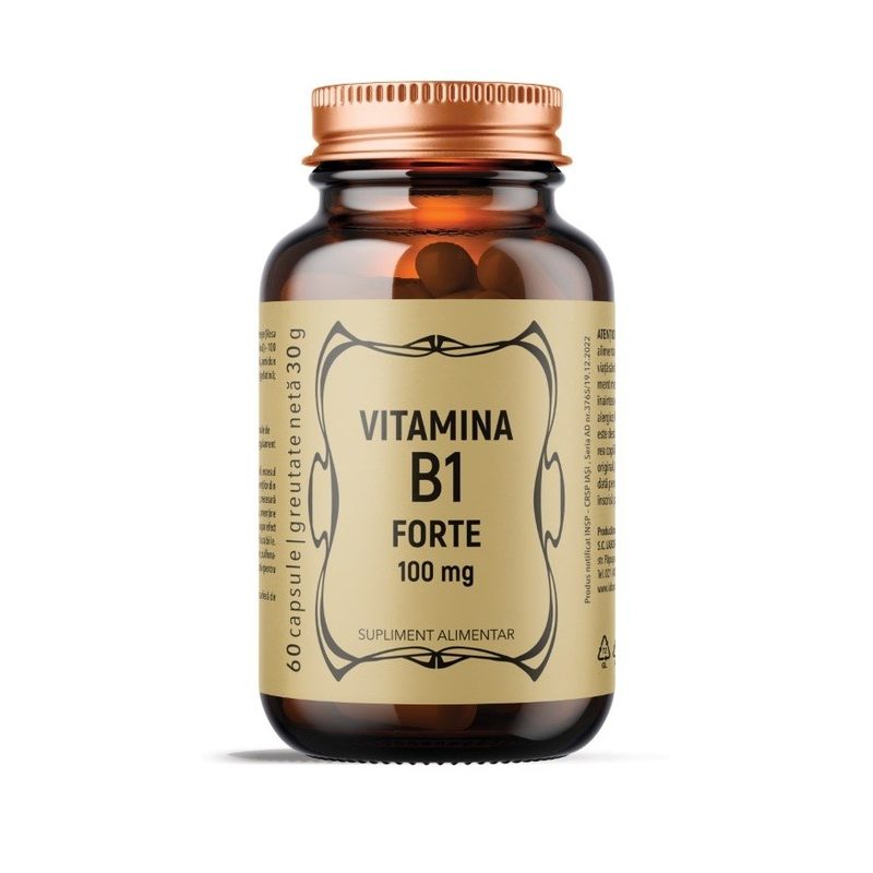 Vitamina B1 Forte x 60cps Remedia