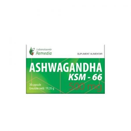 Ashwagandha KSM-66 300mg x 60cps Remedia