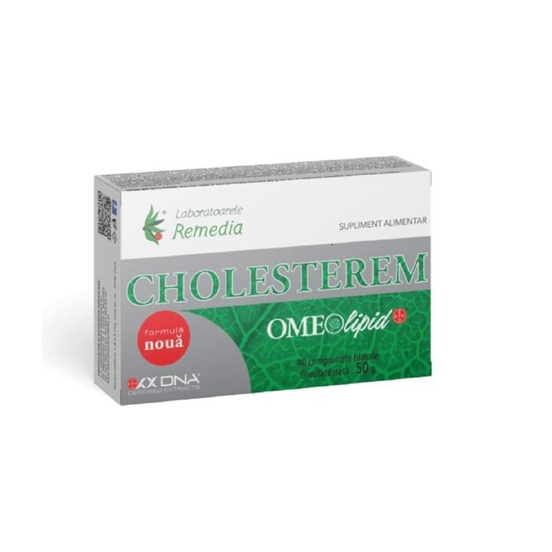 Cholesterem Omeolipid 40cpr film remedia
