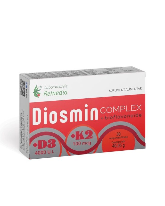 Diosmin Complex x 30cpr film Remedia