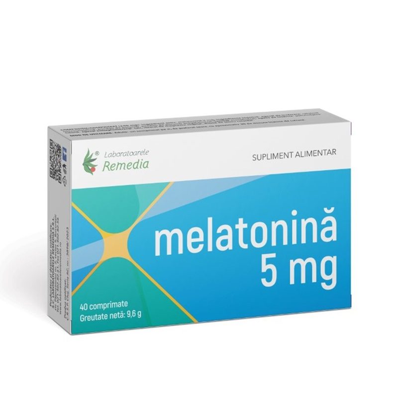 Melatonina 5mg x 40cpr Remedia